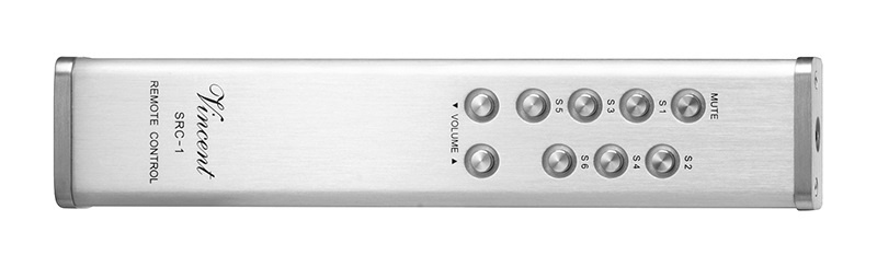 Vincent SA-32 rörbaserat stereoförsteg med XLR, svart