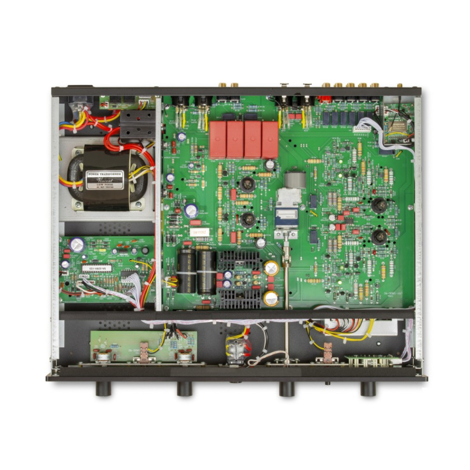 Vincent SA-32MK rörbaserat försteg med XLR och Bluetooth, svart