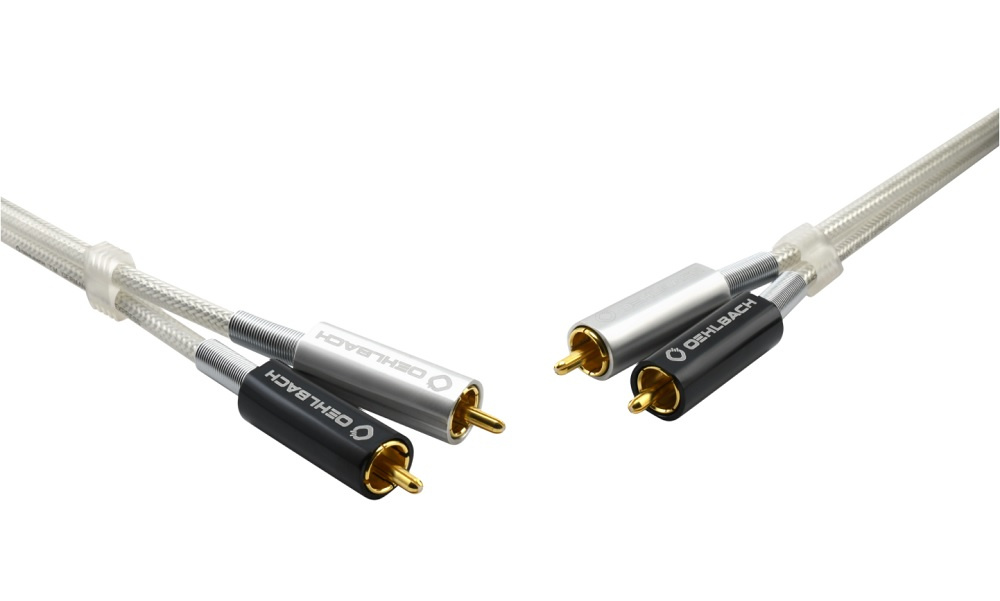 Oehlbach Silver Express Plus, ljudkabel för vinylspelare