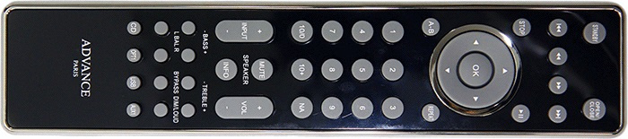 Advance Acoustic Smart PX1 stereoförsteg i kompakt format, svart