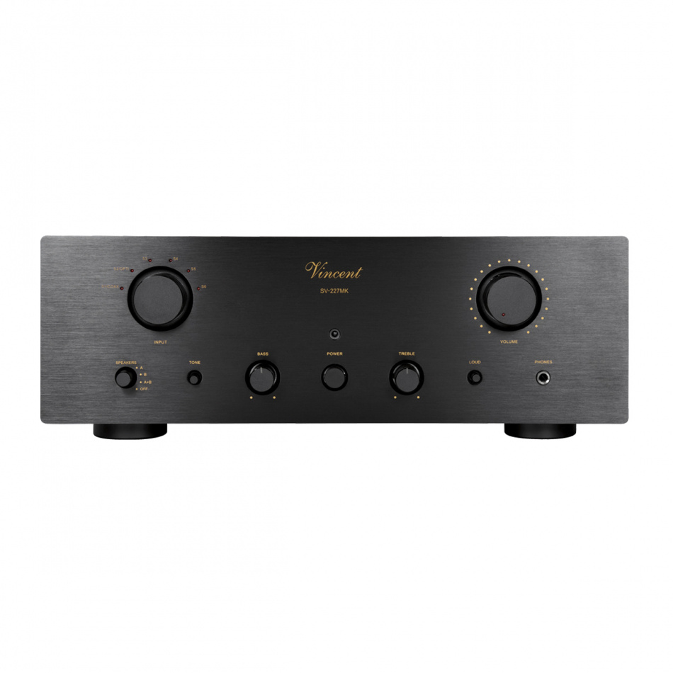 Vincent SV-227MK förstärkare med DAC, svart