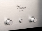 Vincent SV-500 rörbestyckad stereoförstärkare med DAC, silver
