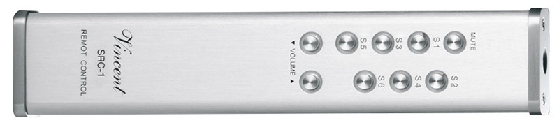 Vincent SV-500 rörbestyckad stereoförstärkare med DAC, silver