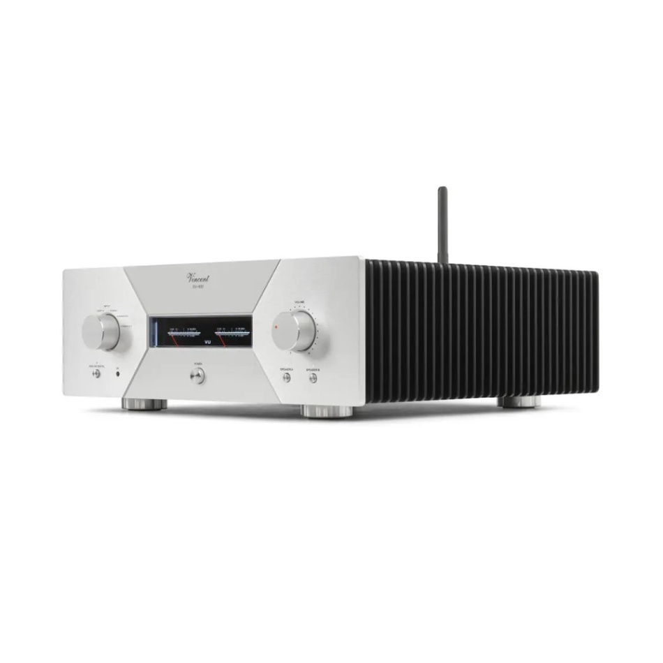 Vincent SV-600 stereoförstärkare med Bluetooth, HDMI & DAC, silver