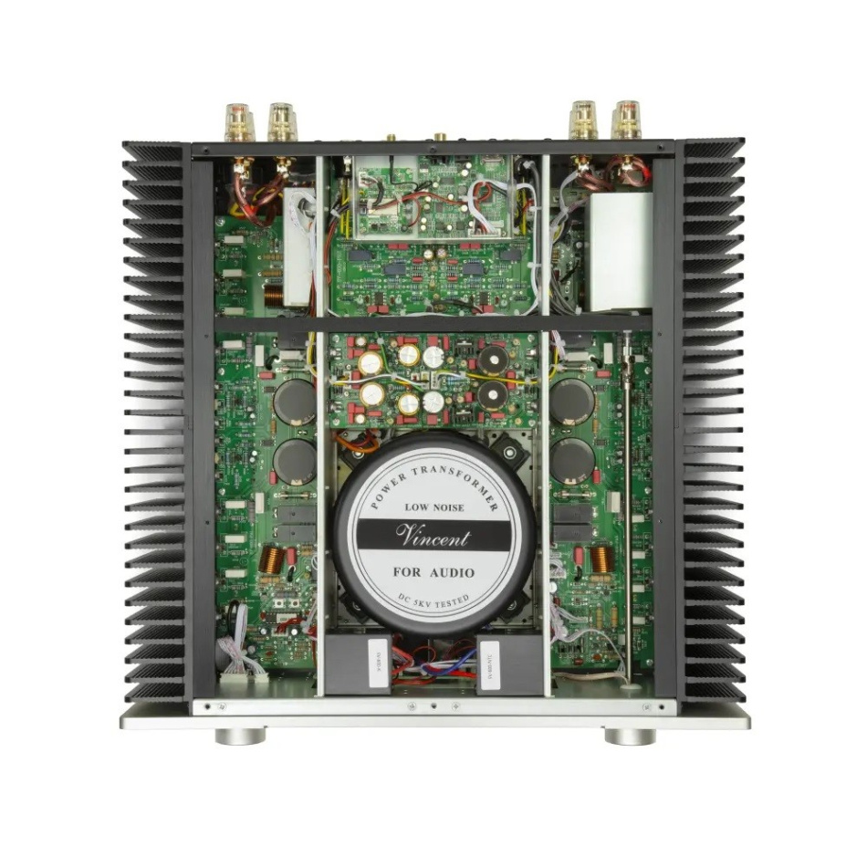 Vincent SV-600 stereoförstärkare med Bluetooth, HDMI & DAC, silver