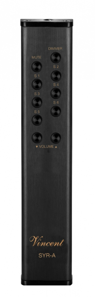 Vincent SV-700 rörbestyckad stereoförstärkare med DAC & XLR, svart