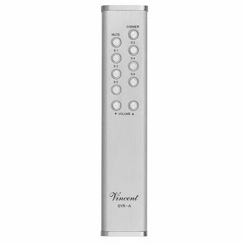Vincent SV-737 rörbestyckad stereoförstärkare med DAC, silver