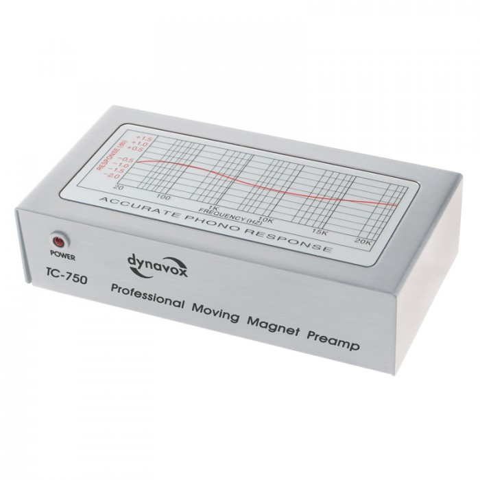 Dynavox TC-750 RIAA-steg, silver