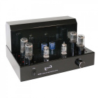 Dynavox VR-20 rörförstärkare med 6P6P-effektrör, svart Dynavox VR-20 rörförstärkare med 6P6P-effektrör, svart