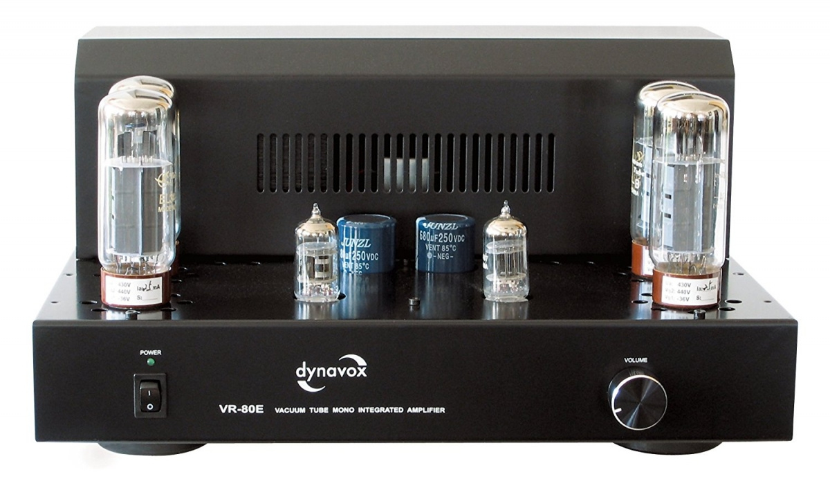 Dynavox VR-80E rörbestyckat monoblock, svart