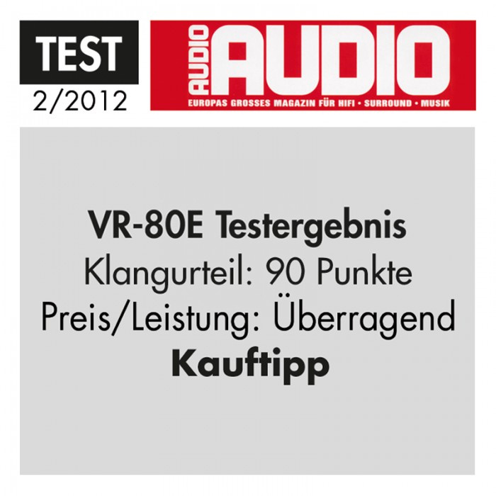 Dynavox VR-80E rörbestyckat monoblock, svart