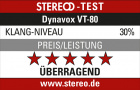 Dynavox VT80  kompakt stereoförstärkare med Bluetooth, svart Dynavox VT80  kompakt stereoförstärkare med Bluetooth, svart