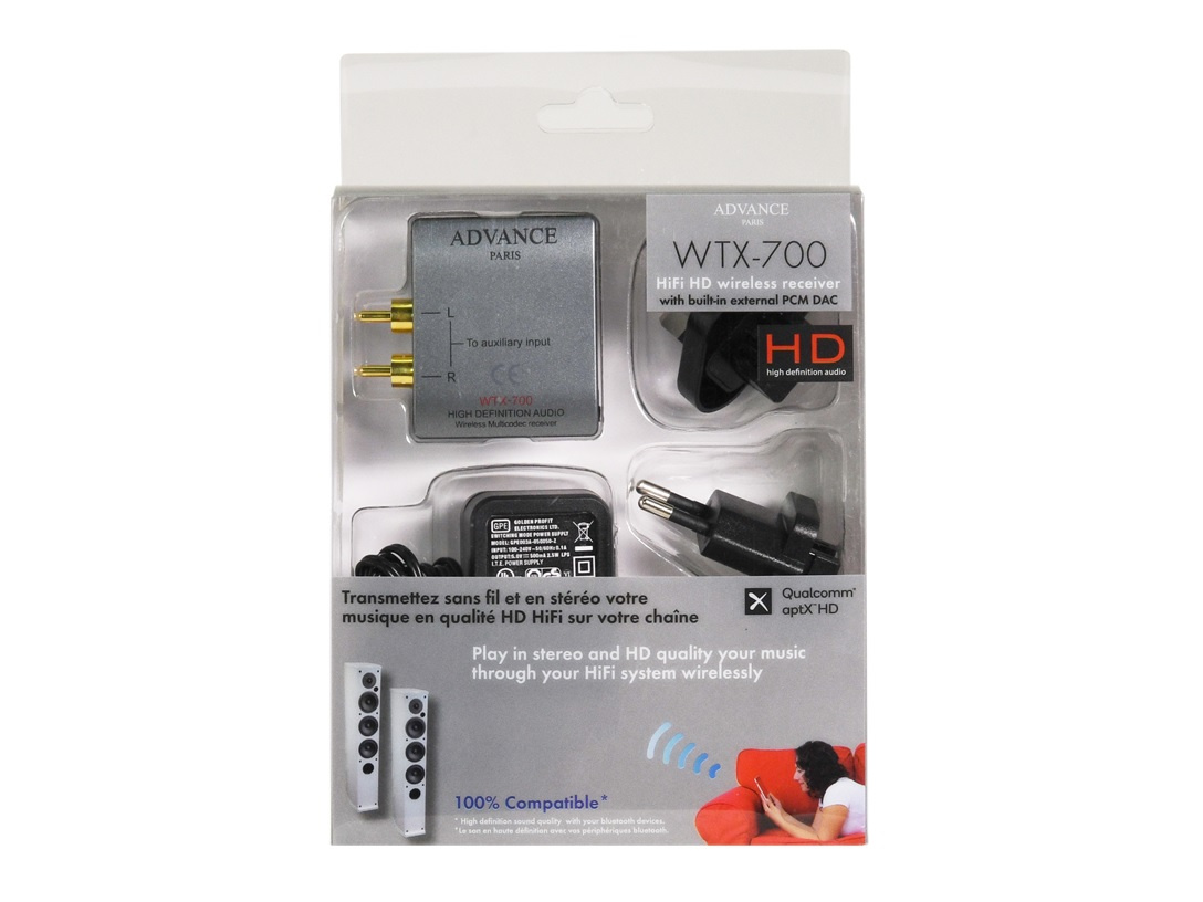 Advance Acoustic WTX-700 aptX HD, Bluetooth-mottagare