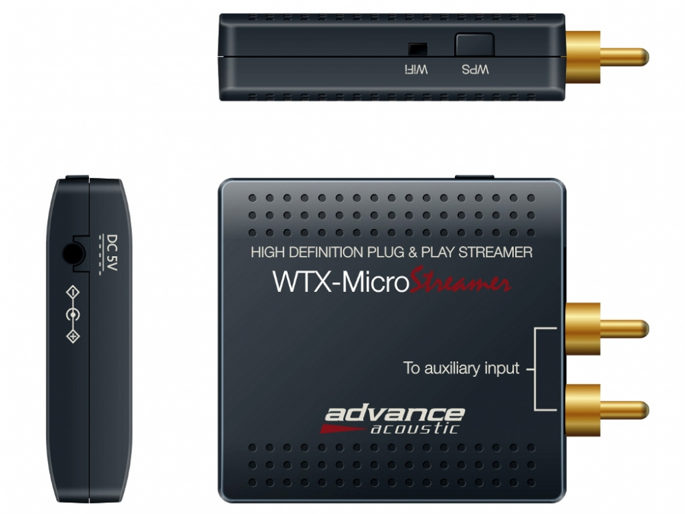 Advance Acoustic WTX-MicroStreamer, nätverksspelare