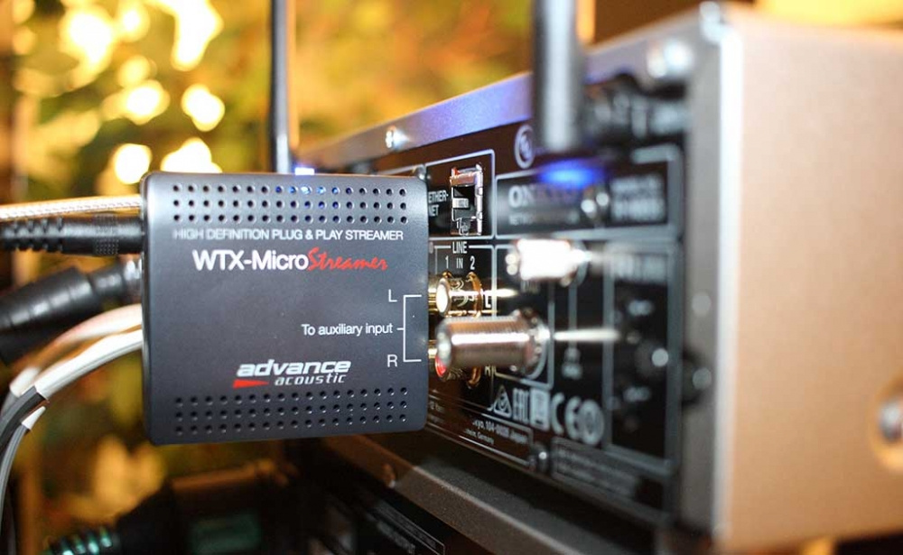 Advance Acoustic WTX-MicroStreamer, nätverksspelare