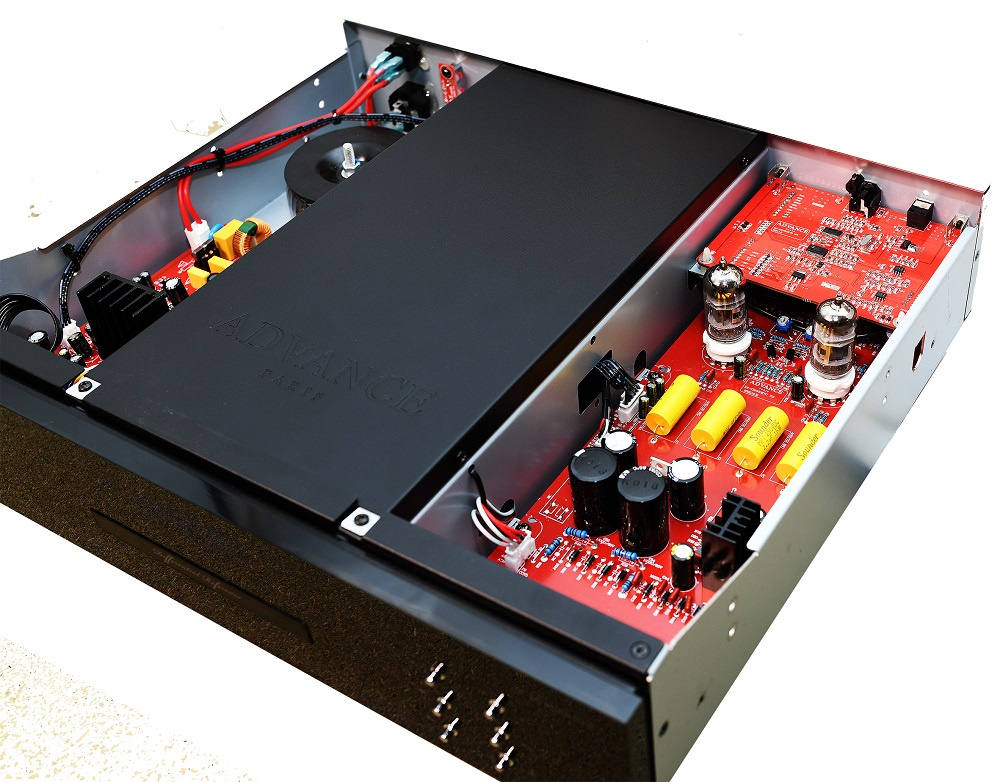 Advance Acoustic X-CD1000 EVO, rörbestyckad CD-spelare med DAC & XLR