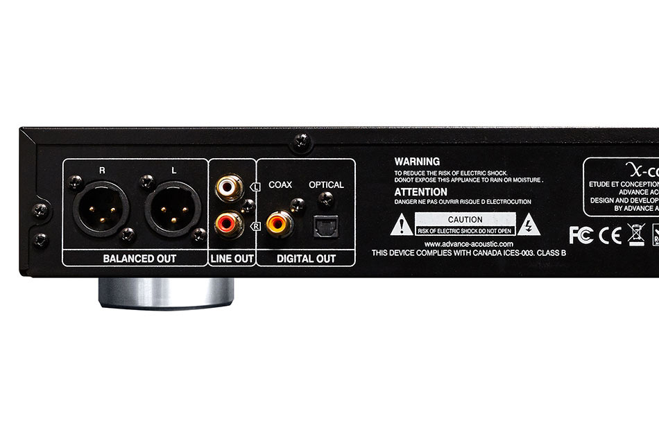 Advance Acoustic X-CD5, spelare med XLR