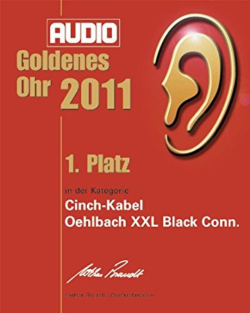 Oehlbach XXL Black Connection Master ljudkabel