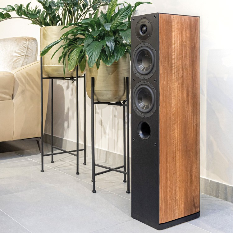 Indiana Line Nota 550 X golvhögtalare, ljus valnöt par