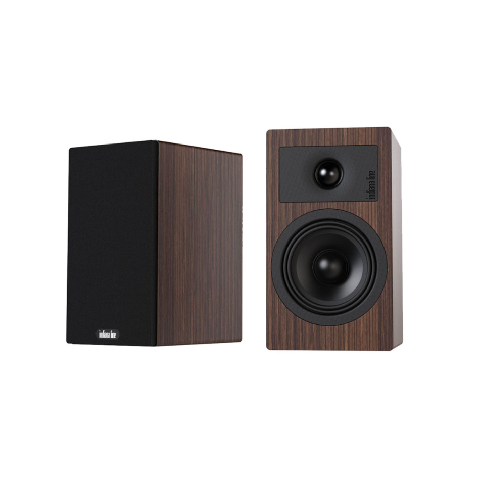 Indiana Line Tesi 2 stativhögtalare, mocha par