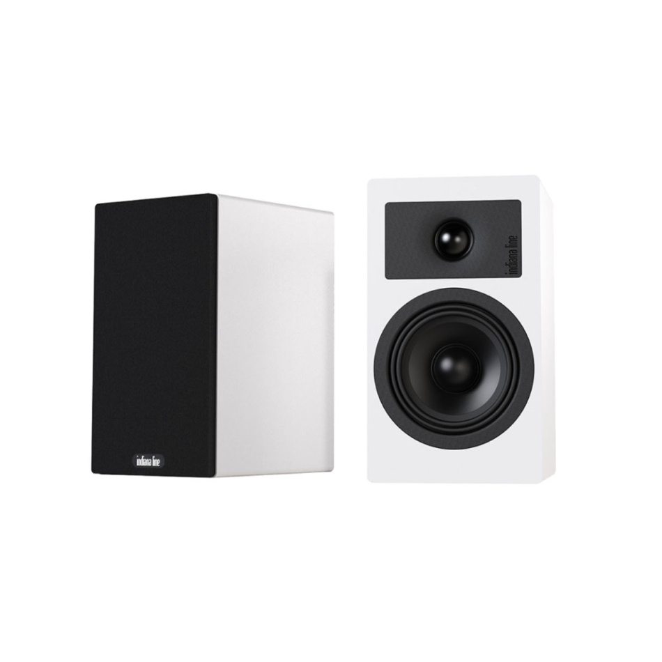 Indiana Line Tesi 2 stativhögtalare, vitt par