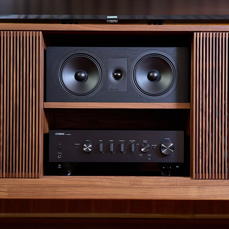 Indiana Line Tesi 7 centerhögtalare, svart