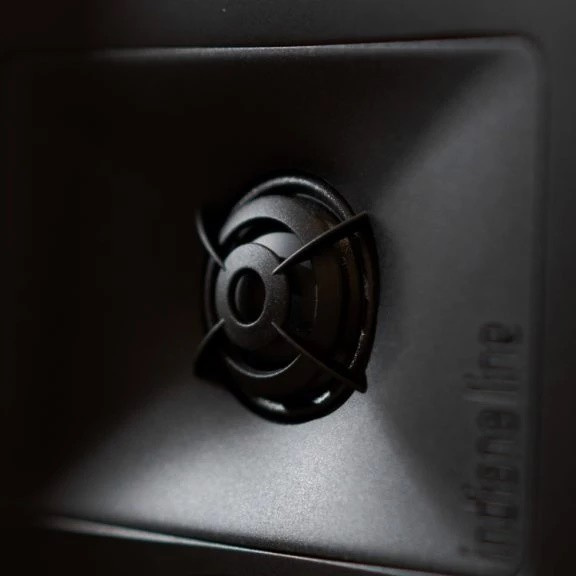 Indiana Line Utah 8 Vintage-inspirerade golvhögtalare, svart par