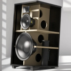 Indiana Line Utah 8 Vintage-inspirerade golvhögtalare, valnöt par Indiana Line Utah 8 Vintage-inspirerade golvhögtalare, valnöt par