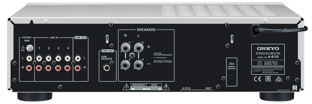Onkyo A-9110 förstärkare, silver