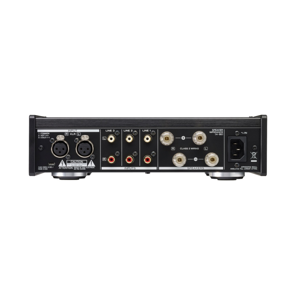 Teac AX-505 stereoförstärkare med Hypex-moduler, svart