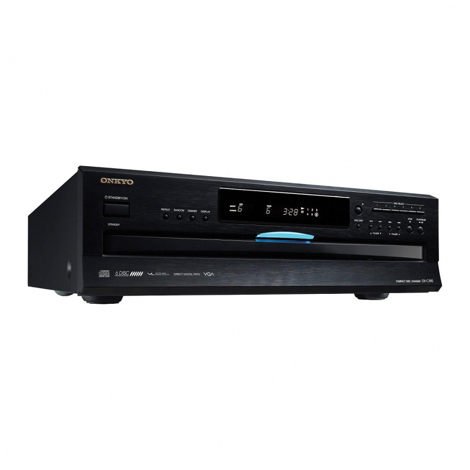 Onkyo DX-C390 CD-växlare, svart