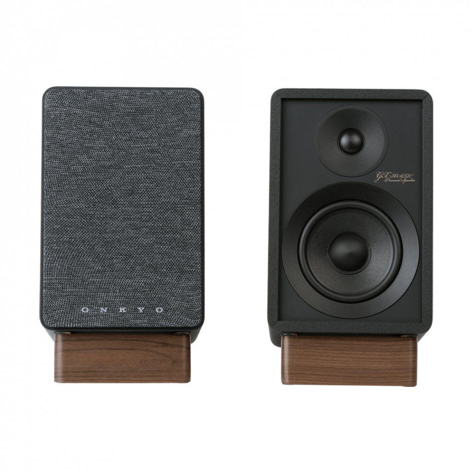 Onkyo GX-30ARC aktiva stereohögtalare med HDMI ARC, svart par