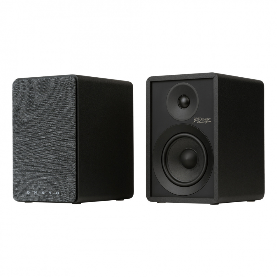 Onkyo GX-30ARC aktiva stereohögtalare med HDMI ARC, svart par