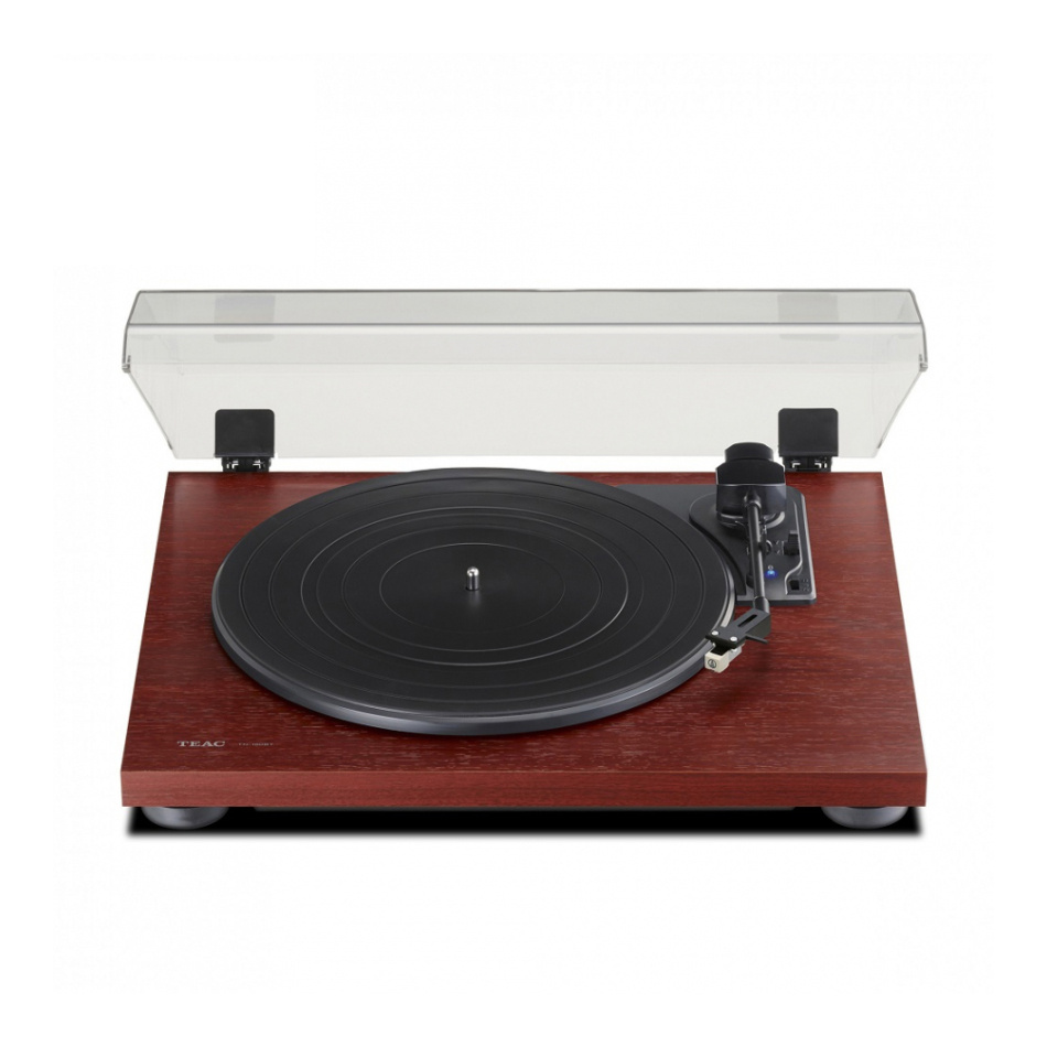 Teac TN-180BT-A3 vinylspelare med AT-3600L pickup, Bluetooth & RIAA-steg, körsbär
