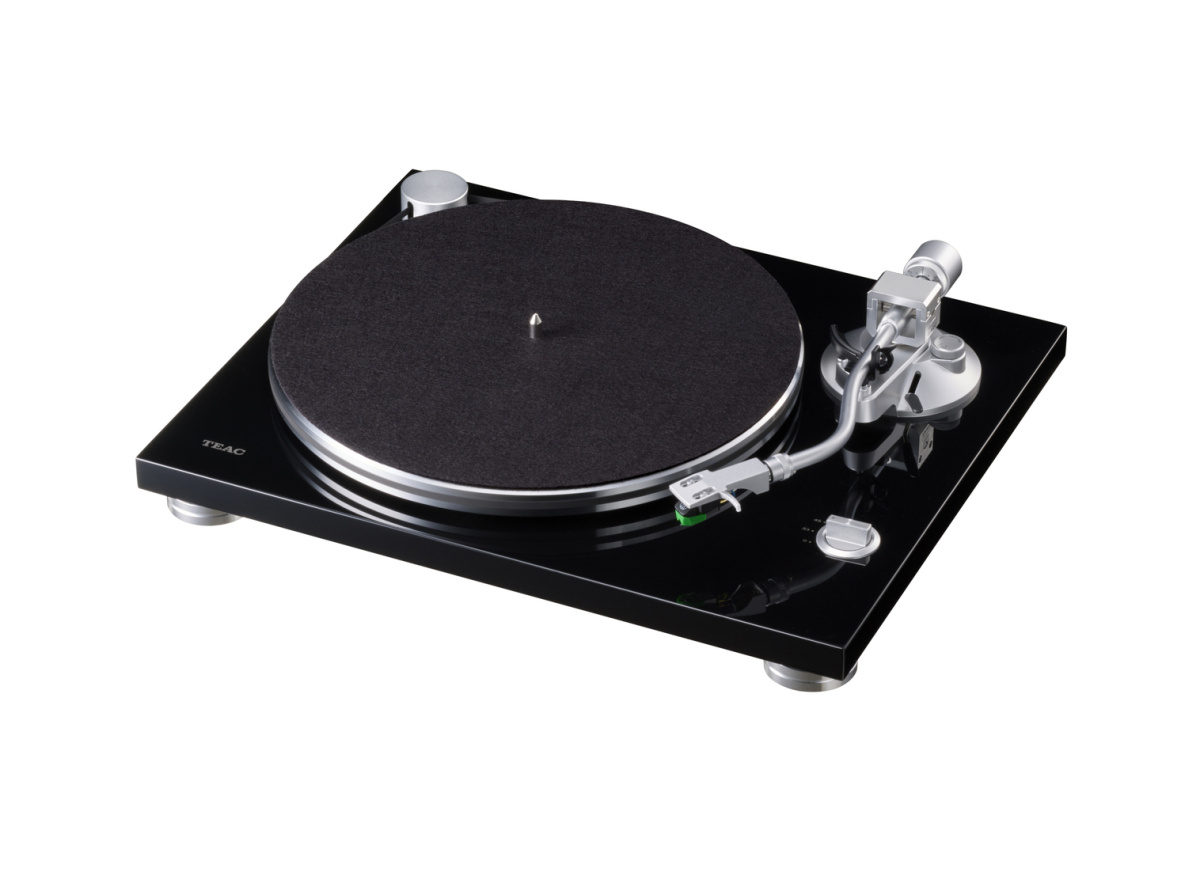 Teac TN-3B vinylspelare med RIAA & USB digitalisering, svart