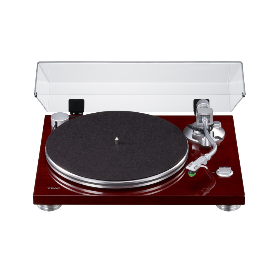 Teac TN-3B vinylspelare med RIAA & USB digitalisering, körsbär