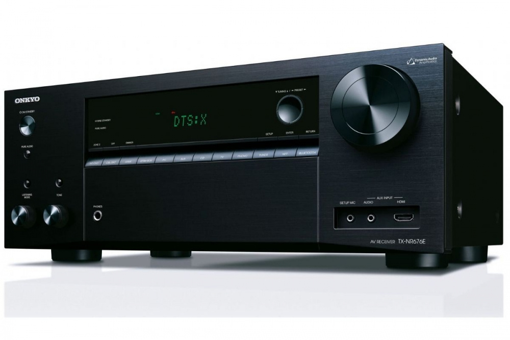 Onkyo TX-NR676E bioförstärkare, svart