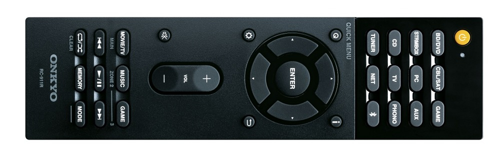 Onkyo TX-NR676E bioförstärkare, svart