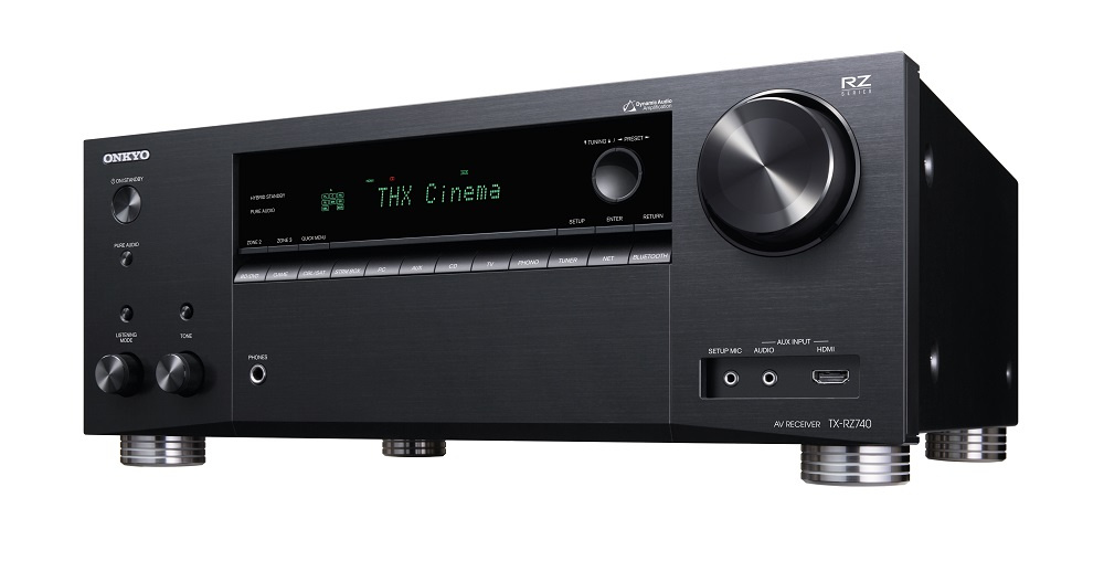 Onkyo TX-RZ740 hembioförstärkare, svart