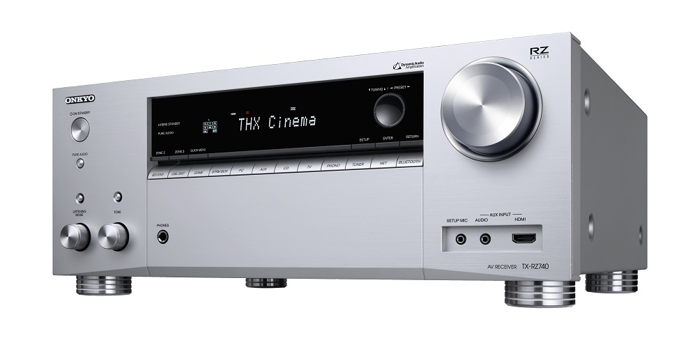 Onkyo TX-RZ740 hembioförstärkare, silver