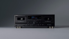 Teac W-1200 dubbeldäck kasettband med digitalisering, svart Teac W-1200 dubbeldäck kasettband med digitalisering, svart