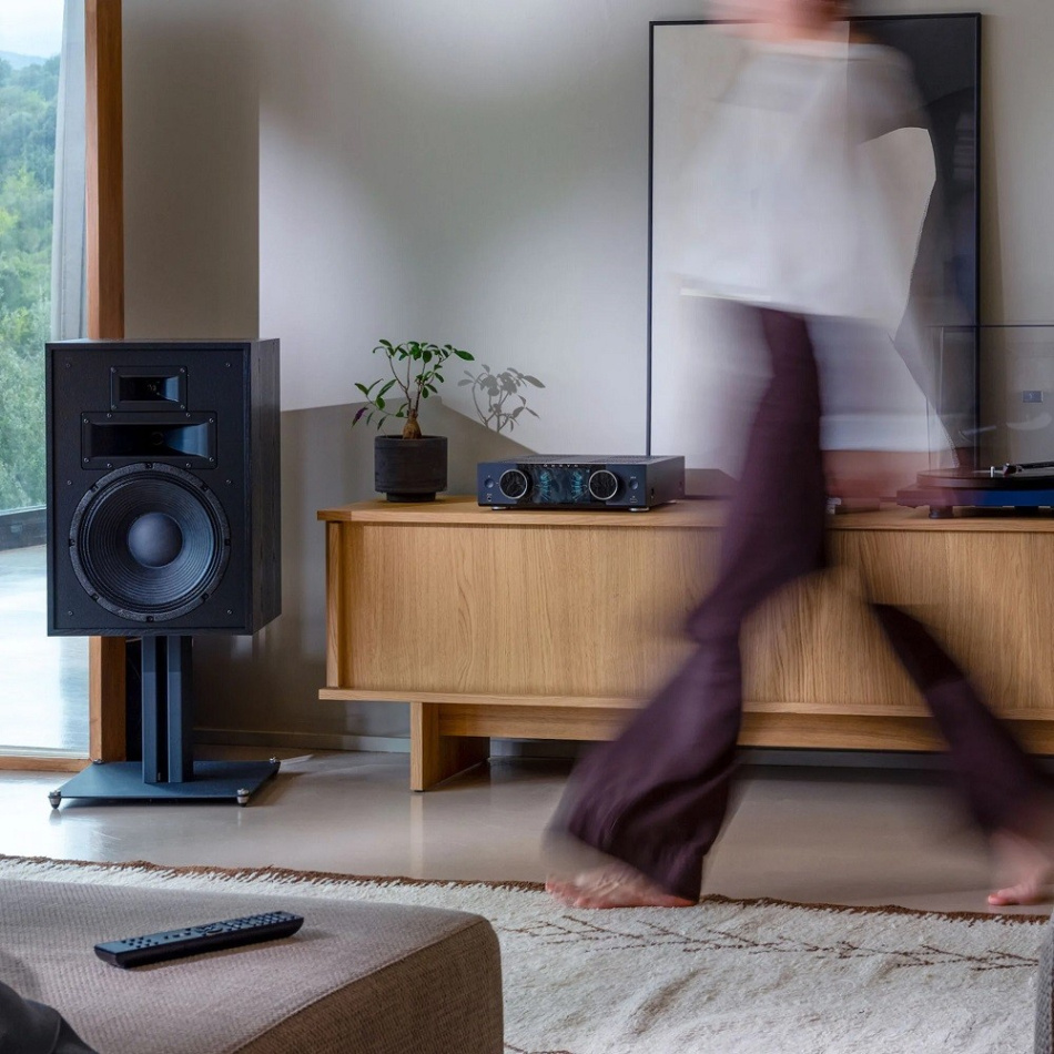 Onkyo Muse Y-40 streamingförstärkare med HDMI & Phono, svart