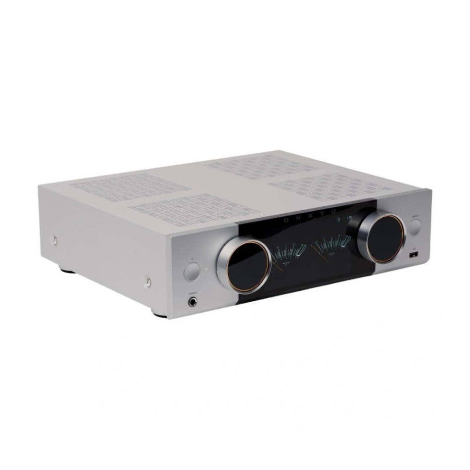 Onkyo Muse Y-50 streamingförstärkare med HDMI & Phono, silver