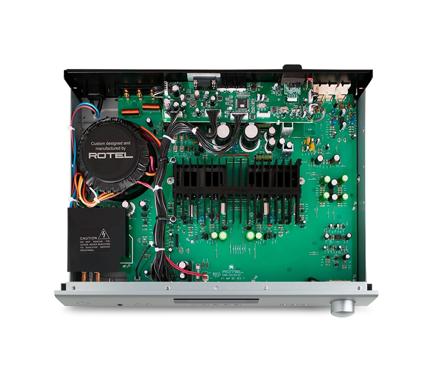 Rotel A11 Tribute stereoförstärkare med Bluetooth & RIAA-steg, svart