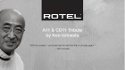 Rotel A11 Tribute stereofrstrkare med Bluetooth & RIAA-steg, svart