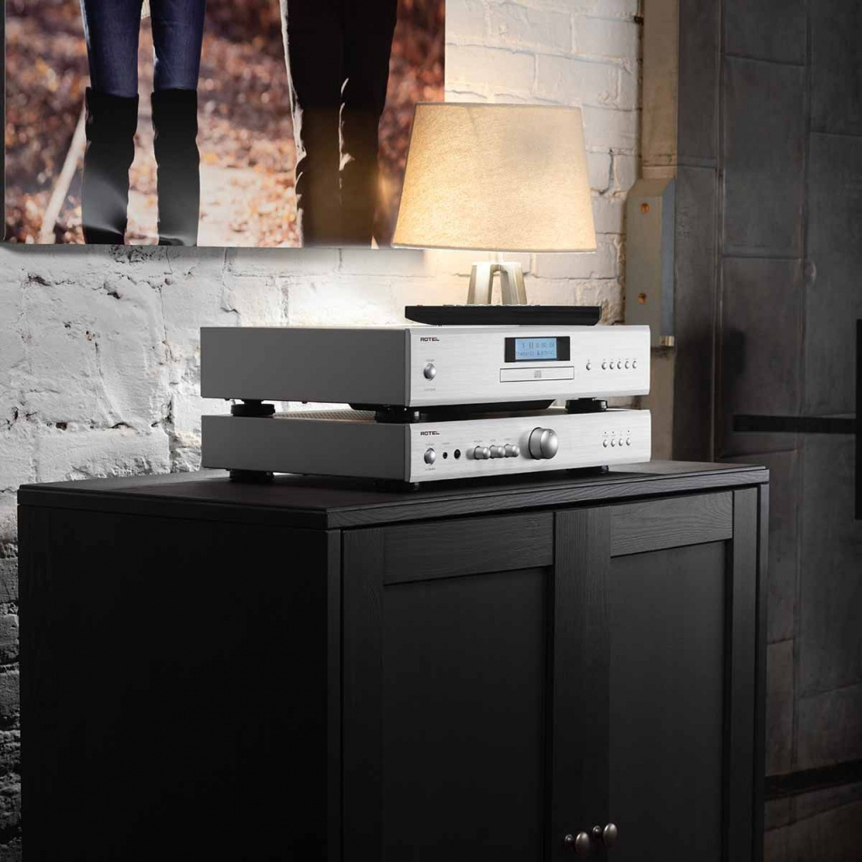 Rotel CD11 MKII CD-spelare, silver