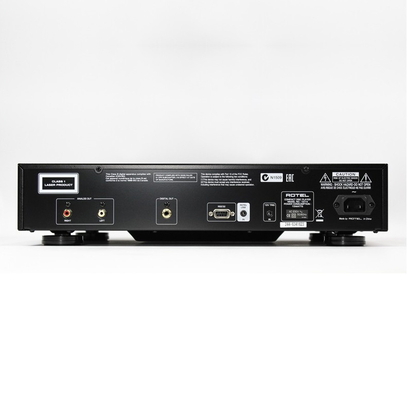 Rotel CD14 MKII, CD-spelare svart