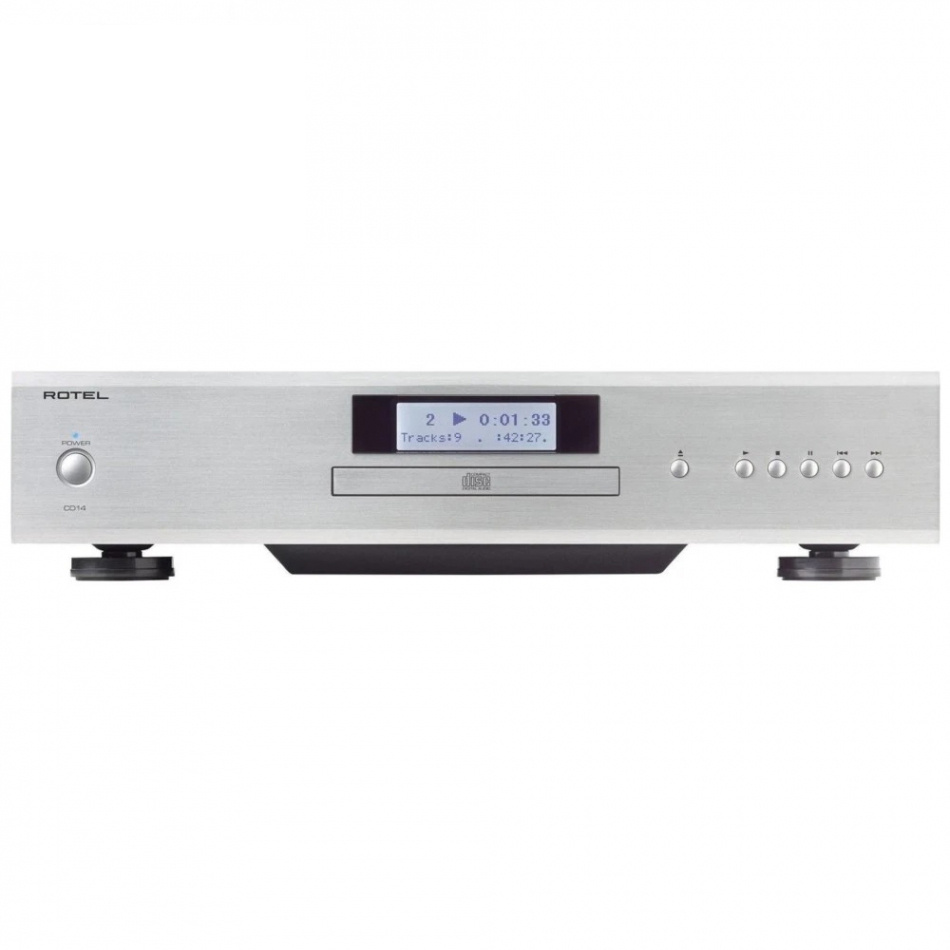 Rotel CD14 MKII, CD-spelare silver