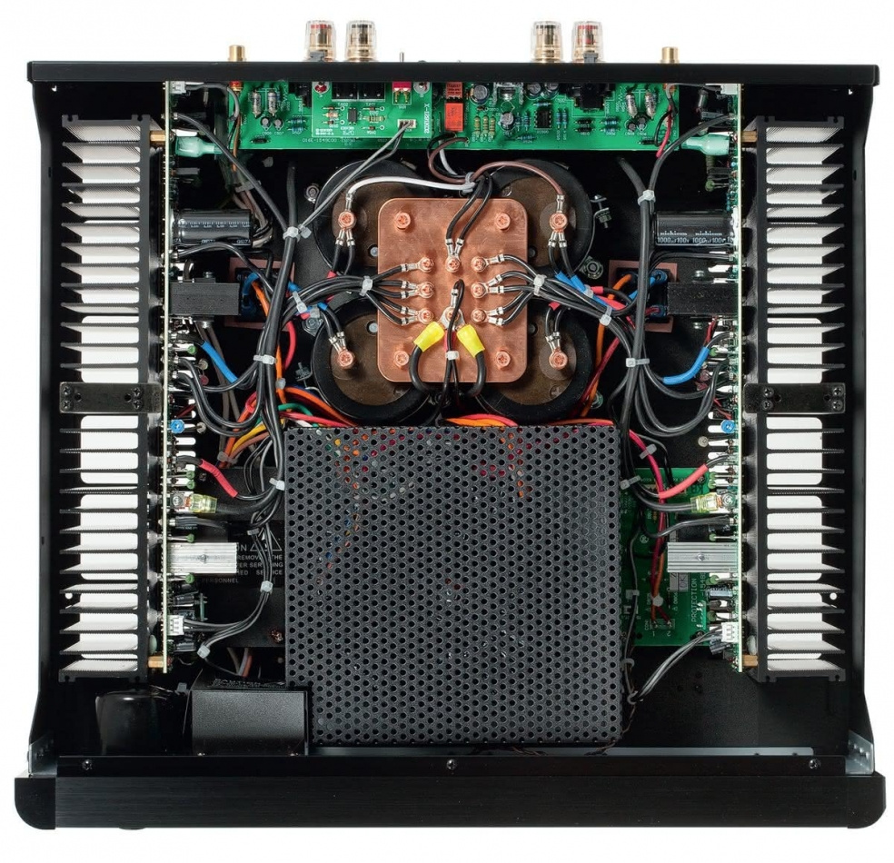 Rotel RB1582 mkII stereoslutsteg med XLR, svart