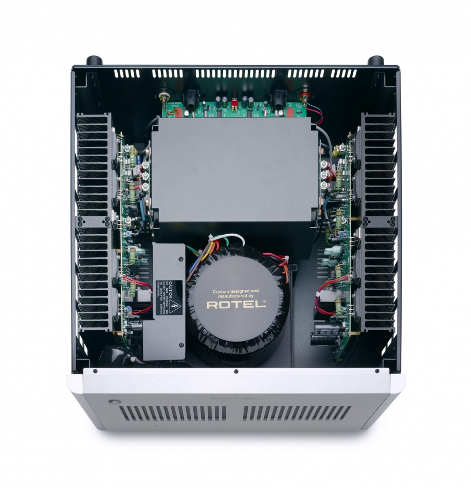 Rotel RB1590 stereoslutsteg med XLR, silver